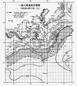 一都三県漁海況速報、関東・東海海況速報(2006/04/22)