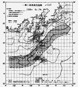 一都三県漁海況速報、関東・東海海況速報(2006/06/29)