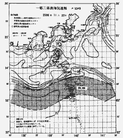 一都三県漁海況速報、関東・東海海況速報(2006/11/22)