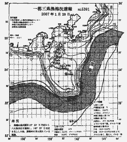 一都三県漁海況速報、関東・東海海況速報(2007/01/29)