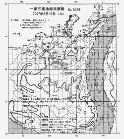 一都三県漁海況速報、関東・東海海況速報(2007/05/10)