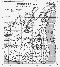 一都三県漁海況速報、関東・東海海況速報(2007/05/25)