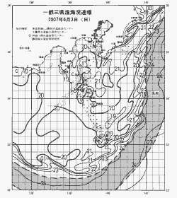 一都三県漁海況速報、関東・東海海況速報(2007/06/03)