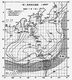 一都三県漁海況速報、関東・東海海況速報(2007/09/12)
