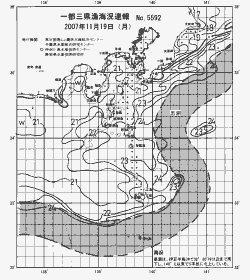 一都三県漁海況速報、関東・東海海況速報(2007/11/19)