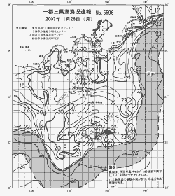 一都三県漁海況速報、関東・東海海況速報(2007/11/26)