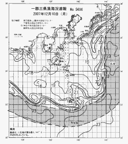 一都三県漁海況速報、関東・東海海況速報(2007/12/10)