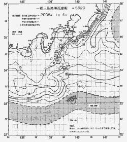 一都三県漁海況速報、関東・東海海況速報(2008/01/04)