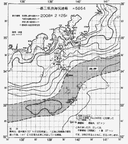 一都三県漁海況速報、関東・東海海況速報(2008/02/25)