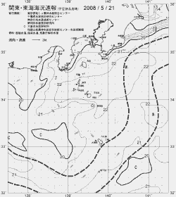 一都三県漁海況速報、関東・東海海況速報(2008/05/21)