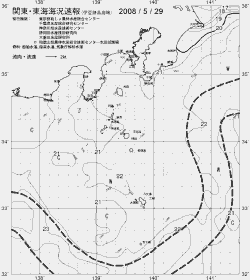 一都三県漁海況速報、関東・東海海況速報(2008/05/29)