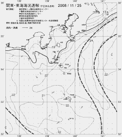 一都三県漁海況速報、関東・東海海況速報(2008/11/25)