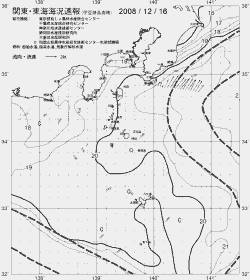 一都三県漁海況速報、関東・東海海況速報(2008/12/16)