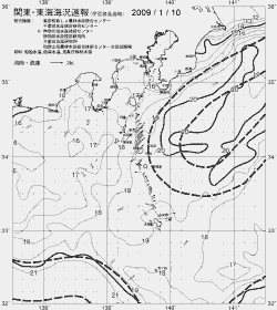 一都三県漁海況速報、関東・東海海況速報(2009/01/10)