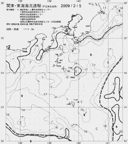 一都三県漁海況速報、関東・東海海況速報(2009/02/05)