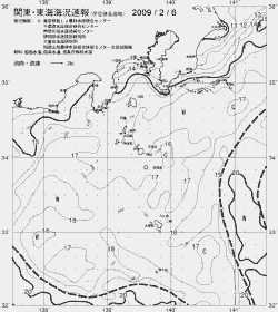 一都三県漁海況速報、関東・東海海況速報(2009/02/06)
