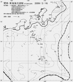 一都三県漁海況速報、関東・東海海況速報(2009/02/16)