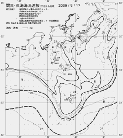 一都三県漁海況速報、関東・東海海況速報(2009/09/17)