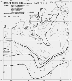 一都三県漁海況速報、関東・東海海況速報(2009/09/19)