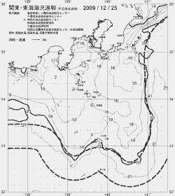 一都三県漁海況速報、関東・東海海況速報(2009/12/25)