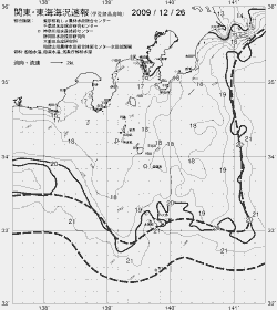一都三県漁海況速報、関東・東海海況速報(2009/12/26)