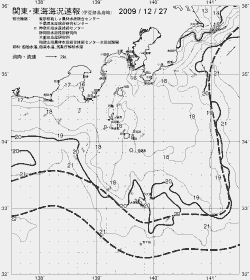 一都三県漁海況速報、関東・東海海況速報(2009/12/27)