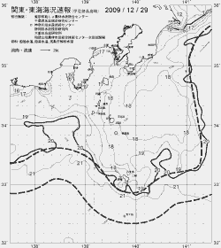 一都三県漁海況速報、関東・東海海況速報(2009/12/29)