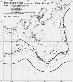 一都三県漁海況速報、関東・東海海況速報(2009/12/30)