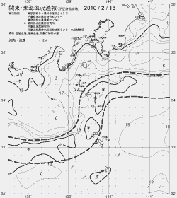 一都三県漁海況速報、関東・東海海況速報(2010/02/18)