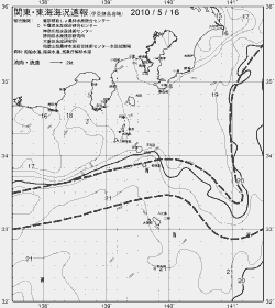 一都三県漁海況速報、関東・東海海況速報(2010/05/16)