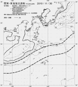 一都三県漁海況速報、関東・東海海況速報(2010/11/30)