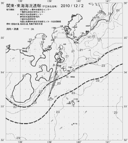 一都三県漁海況速報、関東・東海海況速報(2010/12/02)