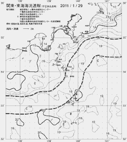 一都三県漁海況速報、関東・東海海況速報(2011/01/29)