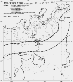 一都三県漁海況速報、関東・東海海況速報(2011/10/27)