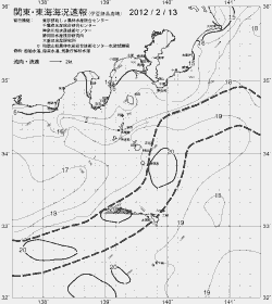 一都三県漁海況速報、関東・東海海況速報(2012/02/13)