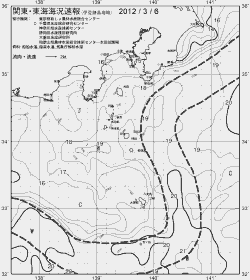 一都三県漁海況速報、関東・東海海況速報(2012/03/06)