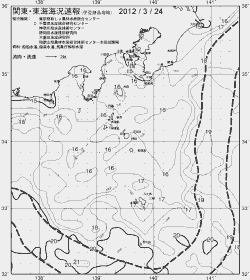 一都三県漁海況速報、関東・東海海況速報(2012/03/24)