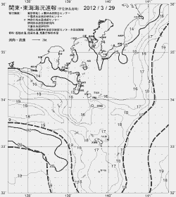 一都三県漁海況速報、関東・東海海況速報(2012/03/29)