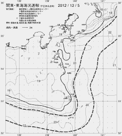 一都三県漁海況速報、関東・東海海況速報(2012/12/05)