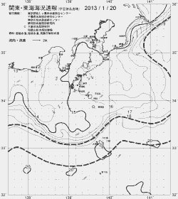 一都三県漁海況速報、関東・東海海況速報(2013/01/20)
