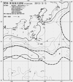 一都三県漁海況速報、関東・東海海況速報(2013/02/05)