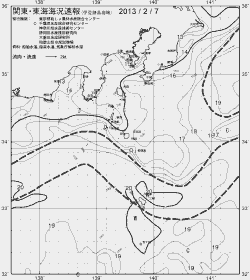 一都三県漁海況速報、関東・東海海況速報(2013/02/07)