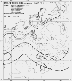 一都三県漁海況速報、関東・東海海況速報(2013/02/11)