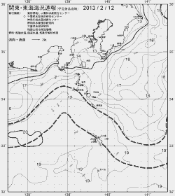 一都三県漁海況速報、関東・東海海況速報(2013/02/12)