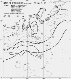 一都三県漁海況速報、関東・東海海況速報(2013/02/25)