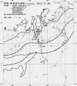 一都三県漁海況速報、関東・東海海況速報(2013/02/26)