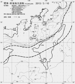 一都三県漁海況速報、関東・東海海況速報(2013/03/10)
