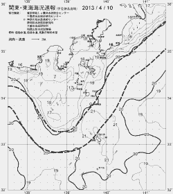 一都三県漁海況速報、関東・東海海況速報(2013/04/10)