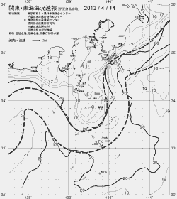 一都三県漁海況速報、関東・東海海況速報(2013/04/14)