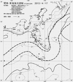一都三県漁海況速報、関東・東海海況速報(2013/04/17)